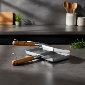 Sanduchera 2 Puestos En Aluminio