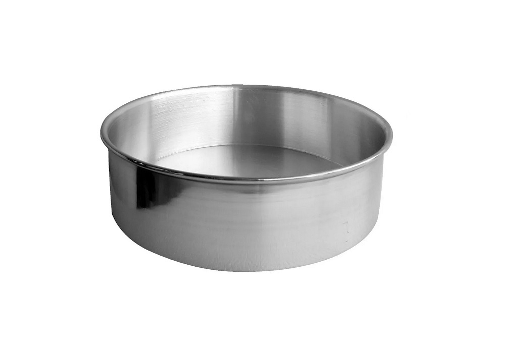 Molde de aluminio USA Pan, para hacer pan de molde de 1 libra, Plateado