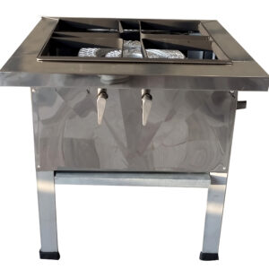 Estufa cocina industrial doble quemador - Hayaquera