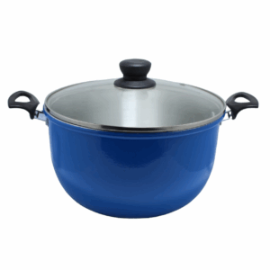 Olla Ovalada Alfusa # 24 Tapa De Vidrio 5 Litros