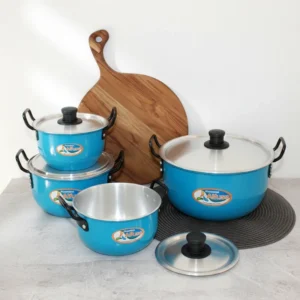 Juego de Ollas Ovalada x 4 14-24 Azul