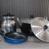 Combo Olla Escurridora + Chocolatera 2L +Sarten x 2 Antiadherente - Imagen 2