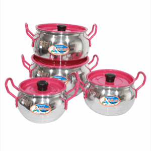 Juego de Ollas Tinajas x 4 Fucsia