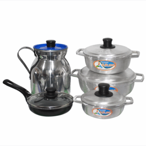 Trio Calderos + Jarra y Sartén