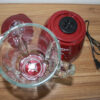 Licuadora Mass Vital 550 W Vaso Vidrio Roja - Imagen 5