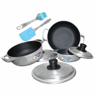 Calderos Antiadherente 22- 17-13 cm +Obsequio