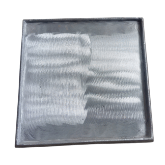 Plancha Alfusa Cuadrada Aluminio Fundido 40 X 40 Cm