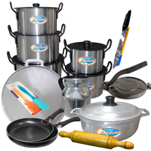 Batería de Cocina Alfusa 15 Pzs Completa